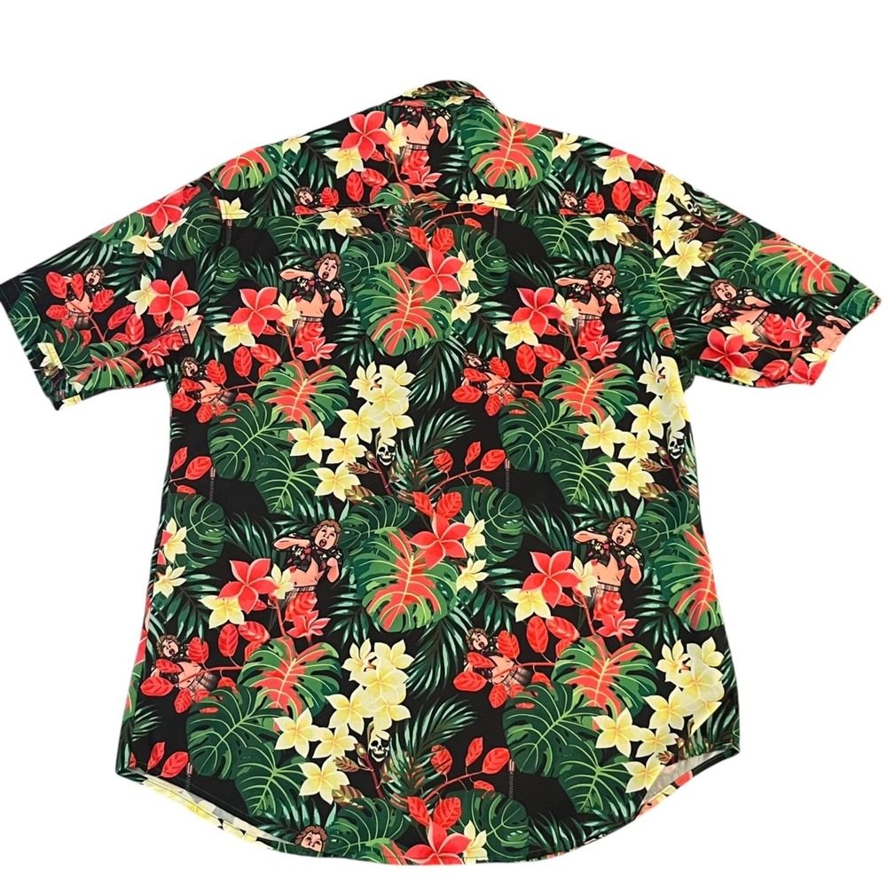 RSVLTS Shirt Mens M Goonies Truffle Shuffle (Missing Button) - Picture 3 of 11